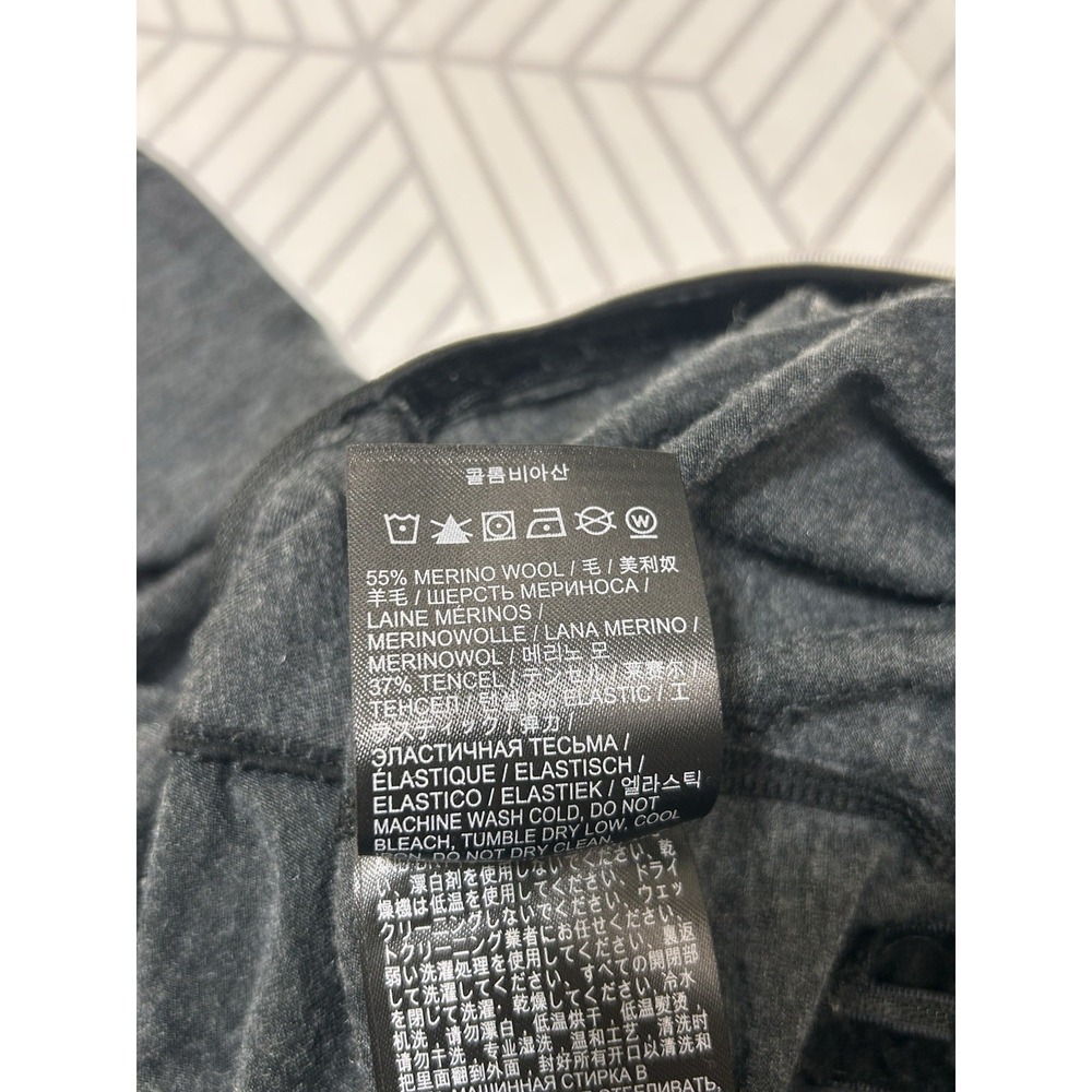 NWOT Airblaster Merino Ninja Suit Women's size M Bodysuit Heather Black Gray d - Picture 14 of 15